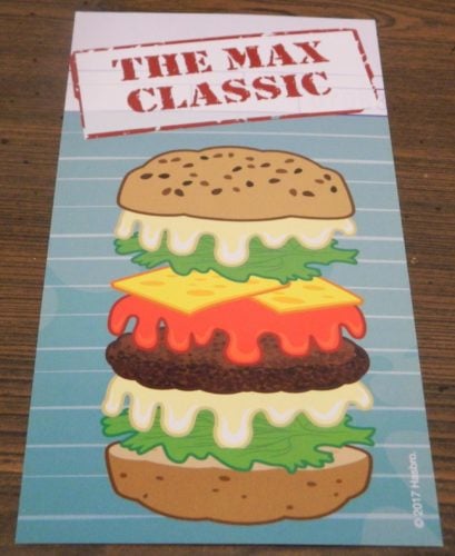 Burger Card in Slam Burger