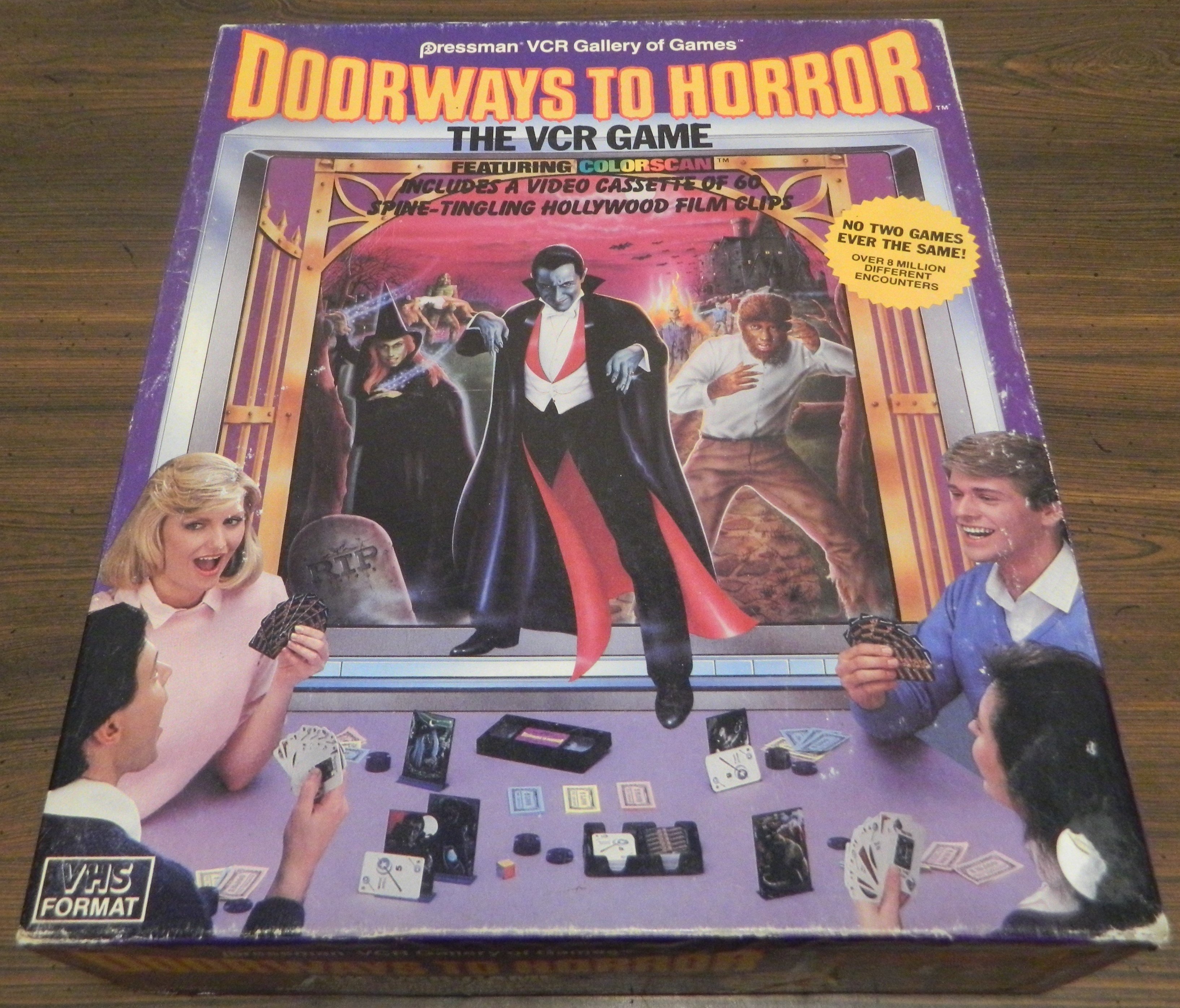 Doorways to Horror VCR Game Review and Rules