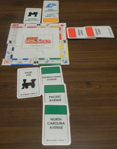 Take Community Chest Card in Express Monopoly Card Game