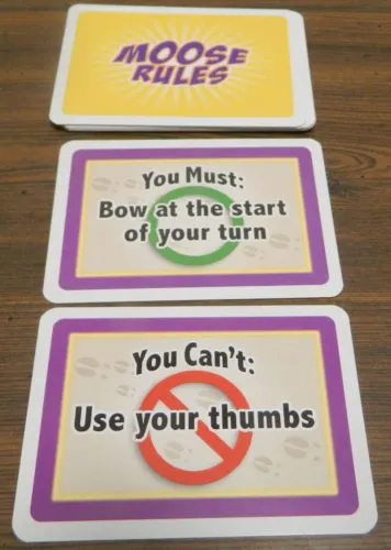 Rules Cards in Moose Master