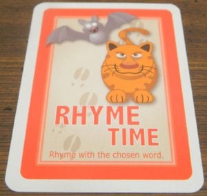 Rhyme Time Card in Moose Master