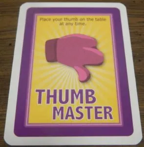 Thumb Master Card in Moose Master