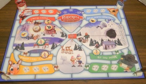 Setup for Rudolph The Red-Nosed Reindeer DVD Game
