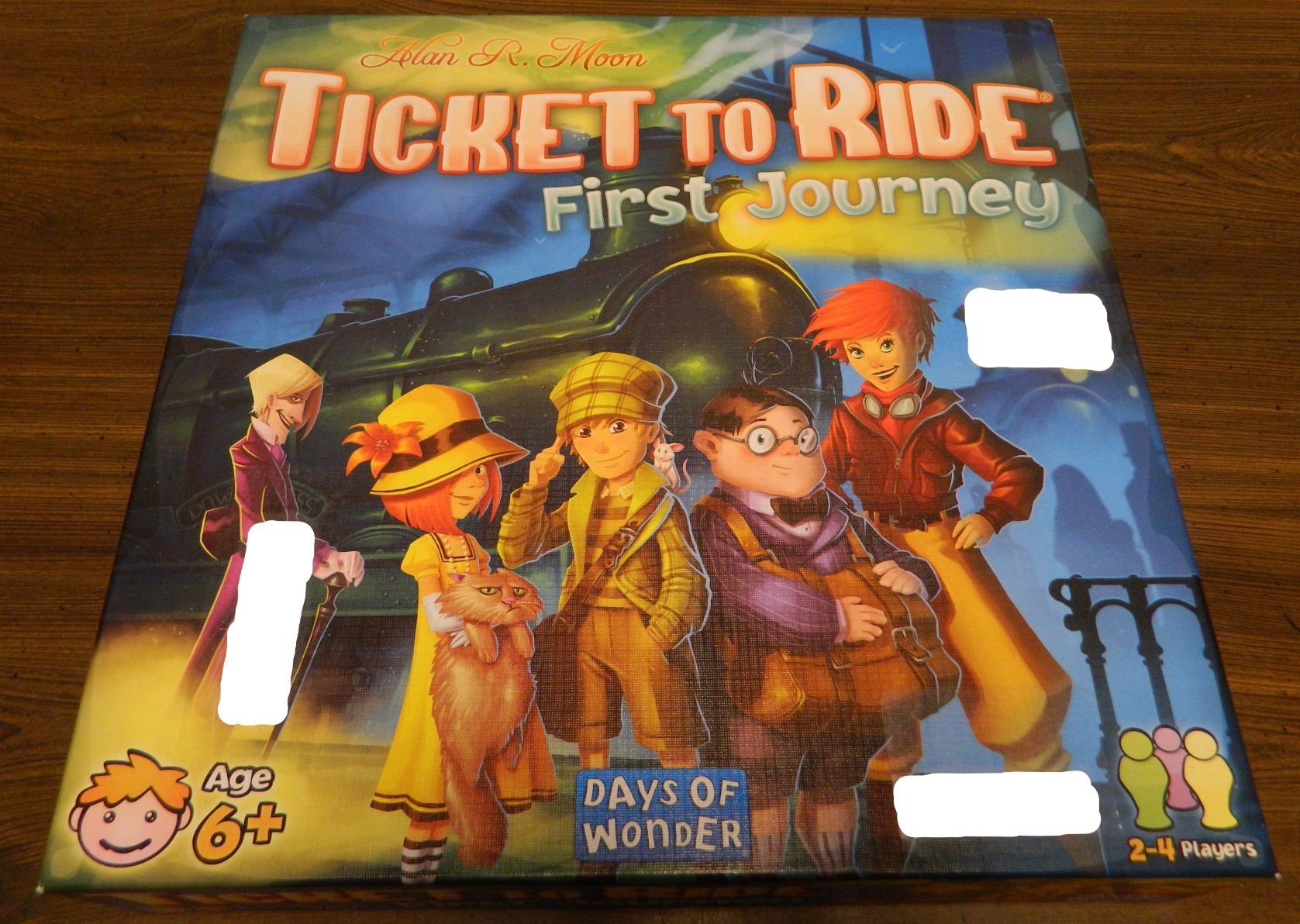 Ticket to Ride First Journey Board Game Review and Rules