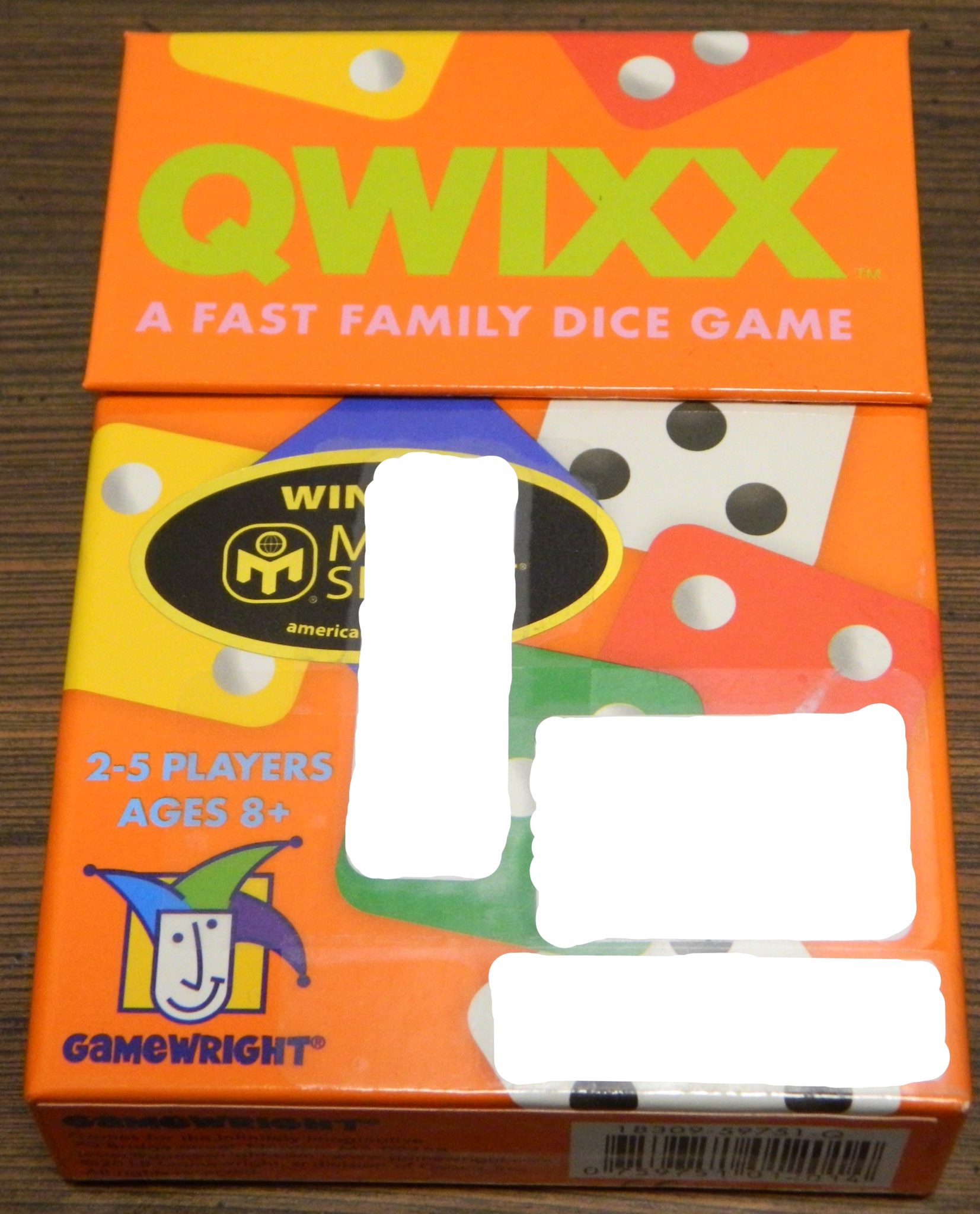 Box for Qwixx