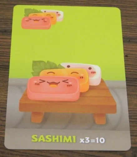 Sashimi Card in Sushi Go Party!