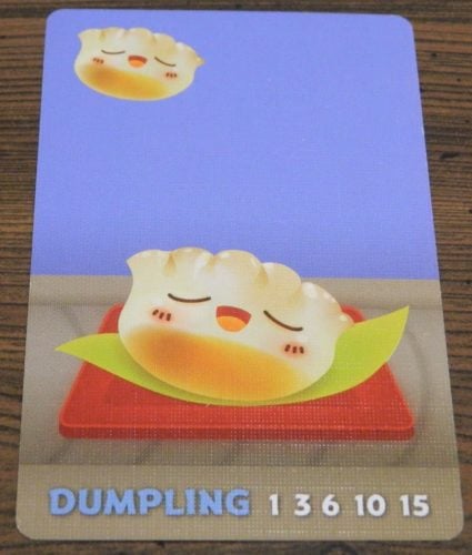 Dumpling Card in Sushi Go Party!