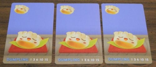 Dumpling Example in Sushi Go Party!