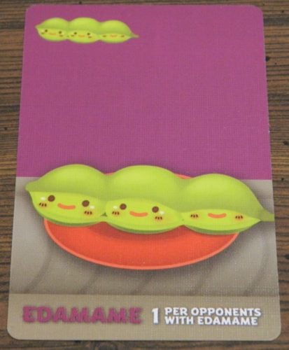 Edamame Card in Sushi Go Party!