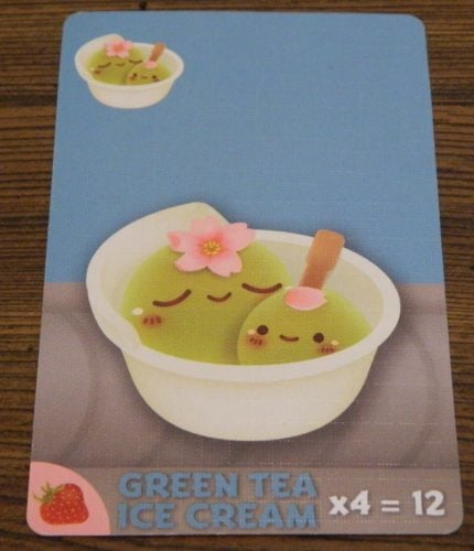 Green Tea Ice Cream Card in Sushi Go Party!