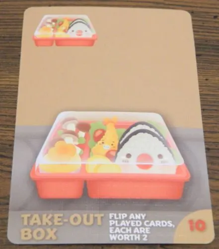 Take-Out Box Card in Sushi Go Party!