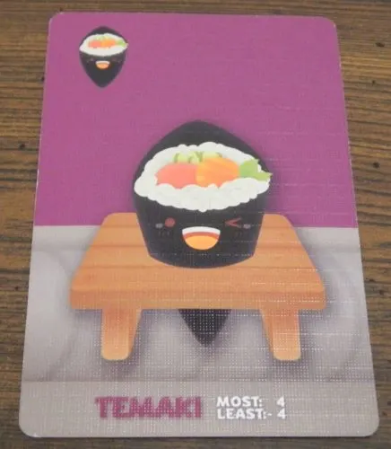 Temaki Card in Sushi Go Party!