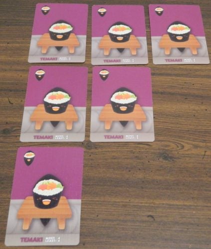 Temaki Example in Sushi Go Party!