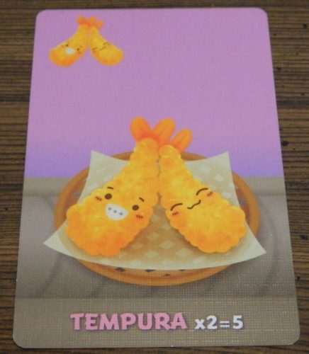Tempura Card in Sushi Go Party!