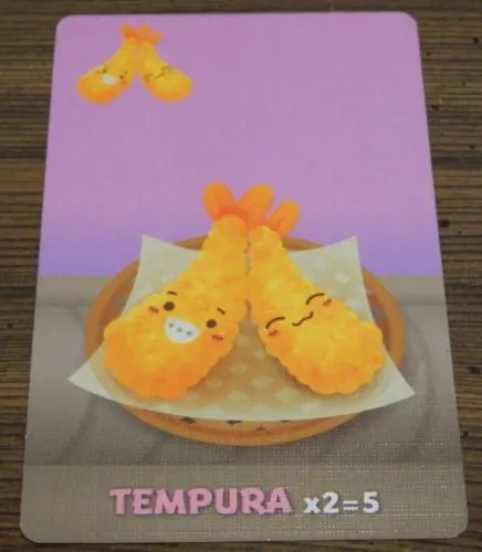 Tempura Card in Sushi Go Party!