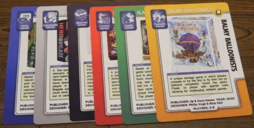 Scoring A Collection in BoardGameGeek The Card Game