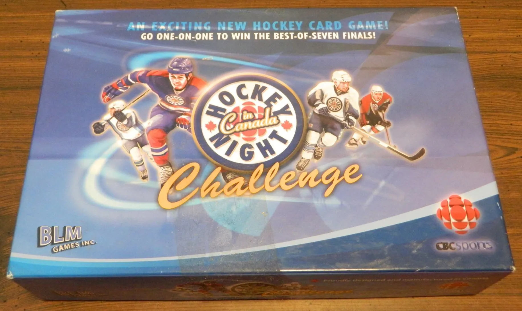 Box for Hockey Night in Canada Challenge