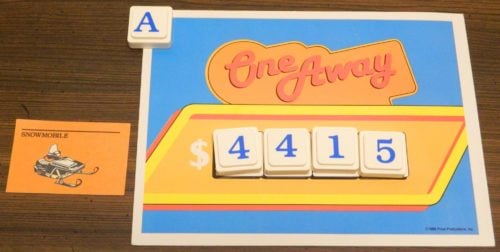 One Away in The Price Is Right
