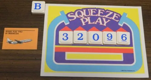 Squeeze Play in The Price Is Right