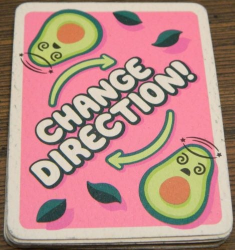 Change Direction Card in Avocado Smash