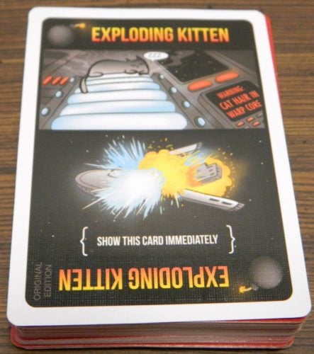 Exploding Kitten Card in Exploding Kittens