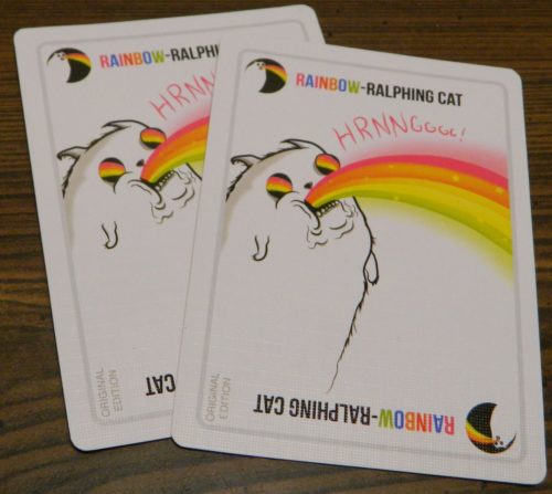 Playing Cards in Exploding Kittens