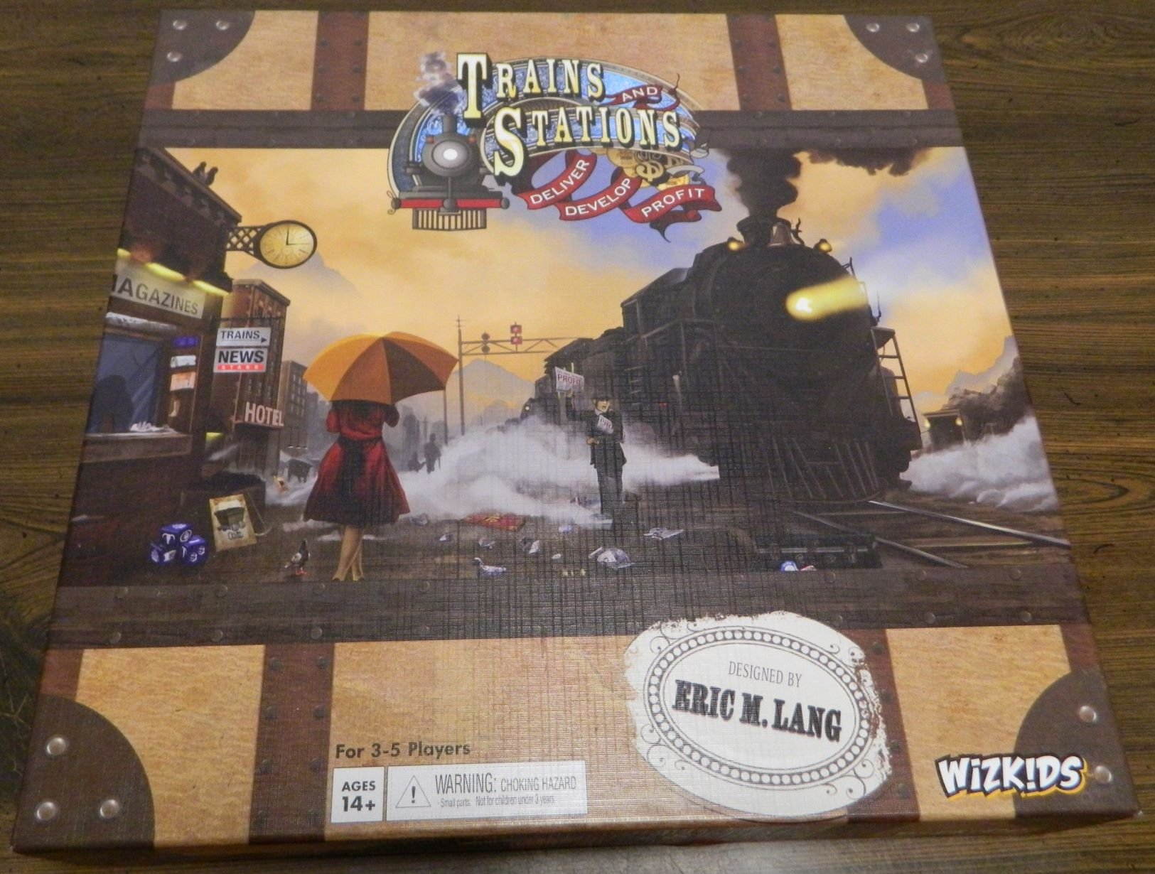 Trains and Stations Board Game Review and Rules