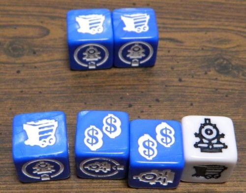 Dice to Roll in Trains and Stations