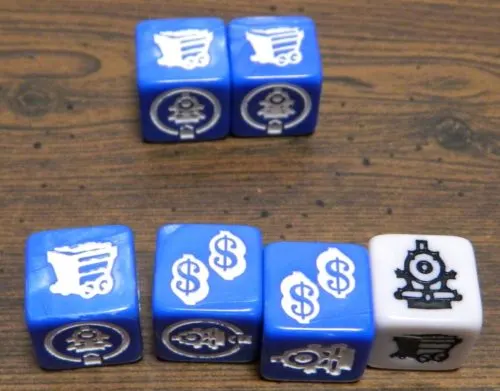 Dice to Roll in Trains and Stations