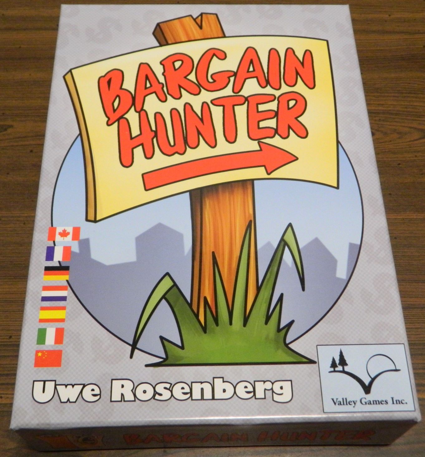 Bargain Hunter (1998 Uwe Rosenberg) Card Game Review and Rules
