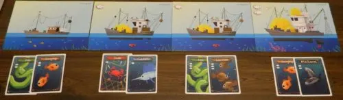 Placing Fish Cards in Fish Frenzy