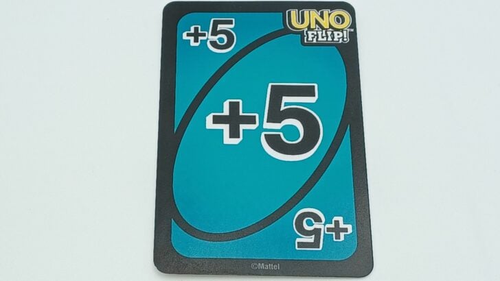 Draw Five Card in UNO Flip!