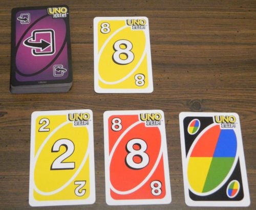Playing A Card in UNO Flip!