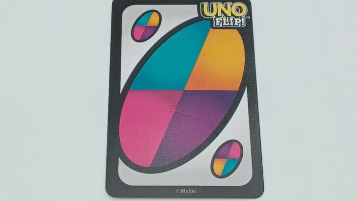 UNO Flip Dark Side Wild Card in UNO Flip!