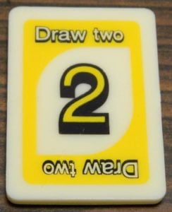 Draw Two Tile in UNO Rummy-Up