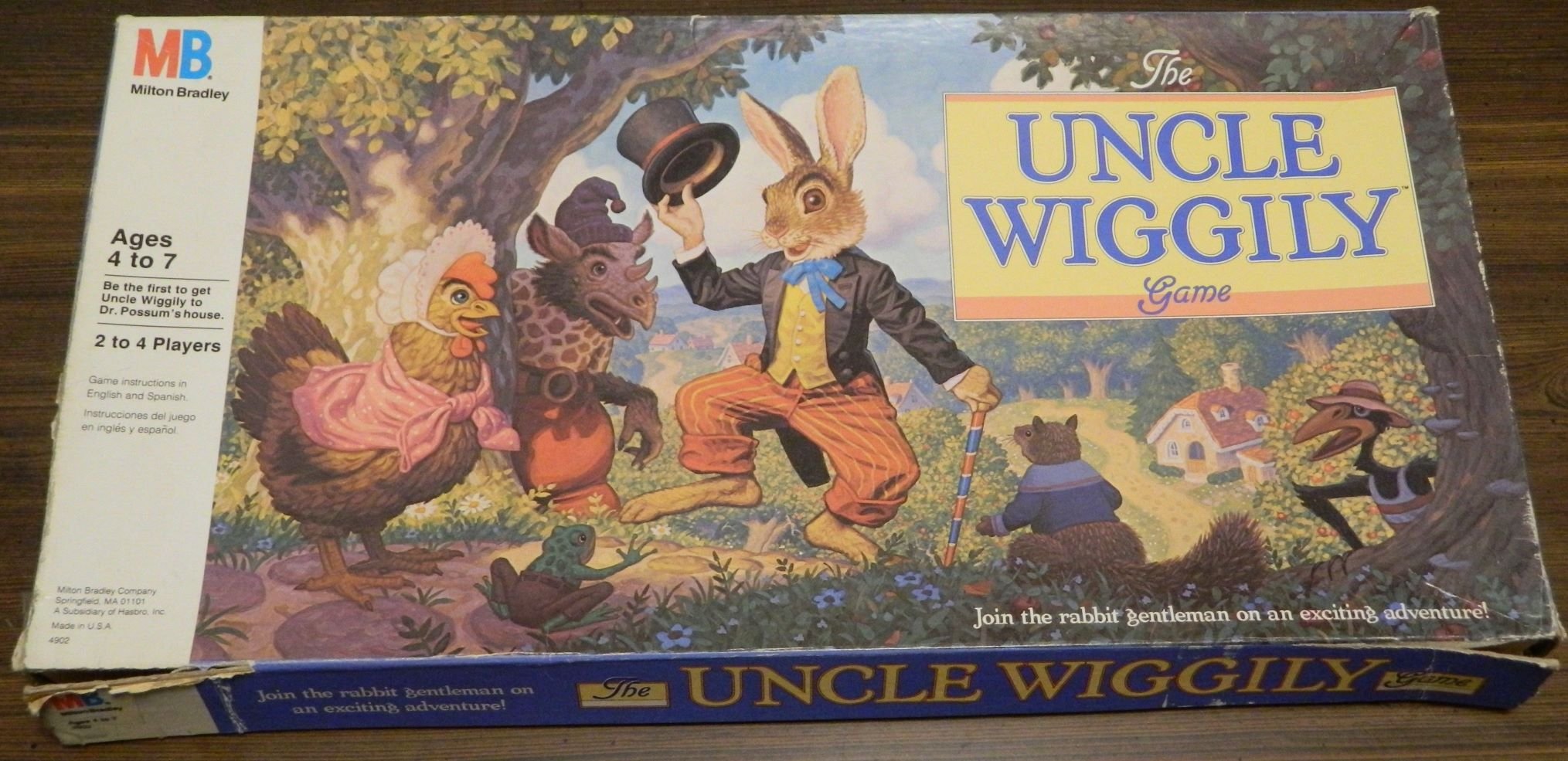 Uncle Wiggily Board Game Review and Rules