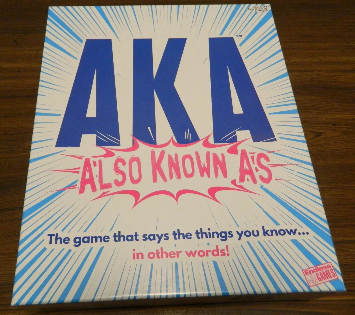 Box for AKA Also Known As