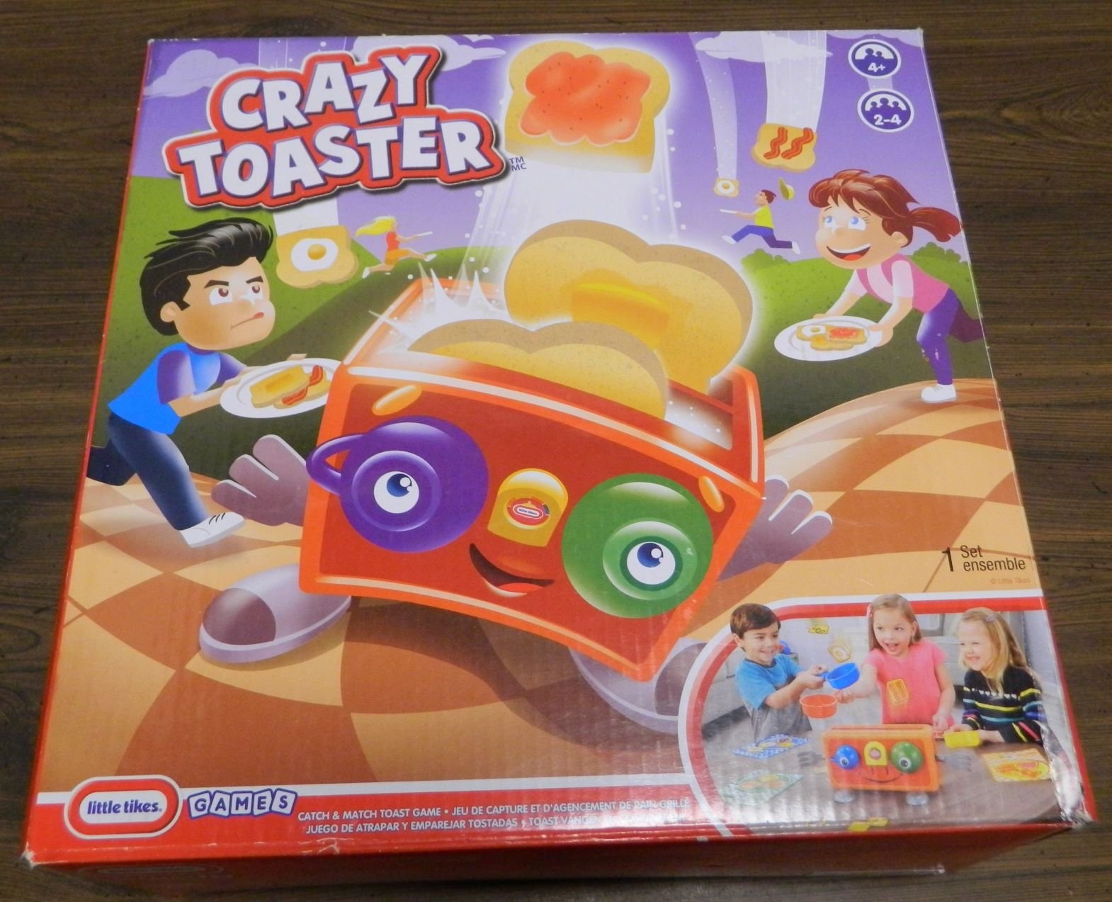 Crazy Toaster Board Game Review and Rules
