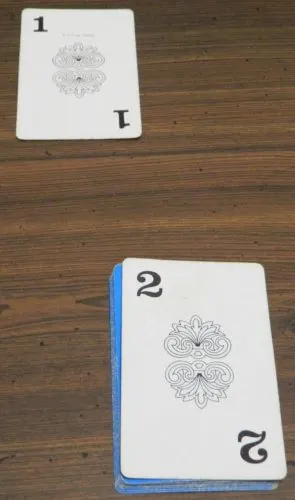 Play A Card From Game Pile in Flinch