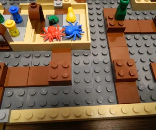 Shifting A Tile in LEGO Harry Potter Hogwarts