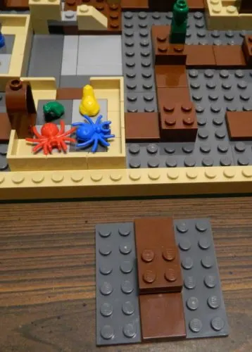 Shifting Tiles in LEGO Harry Potter Hogwarts