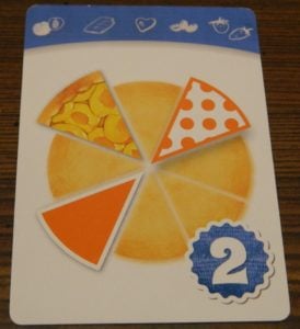 Apricot Delight Recipe Card in Piece of Pie