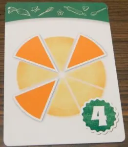 Triangle Pattern Recipe Card in Piece of Pie