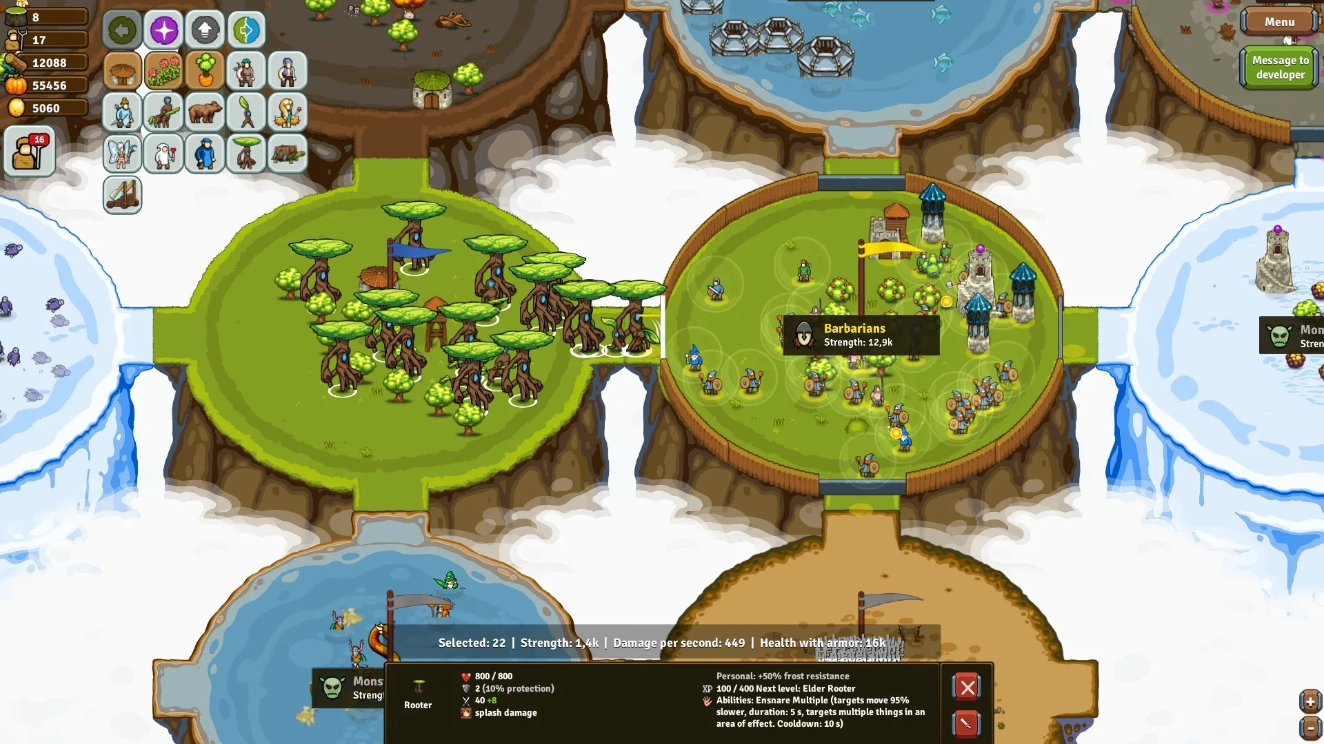 Circle Empires Rivals: Forces of Nature Screenshot