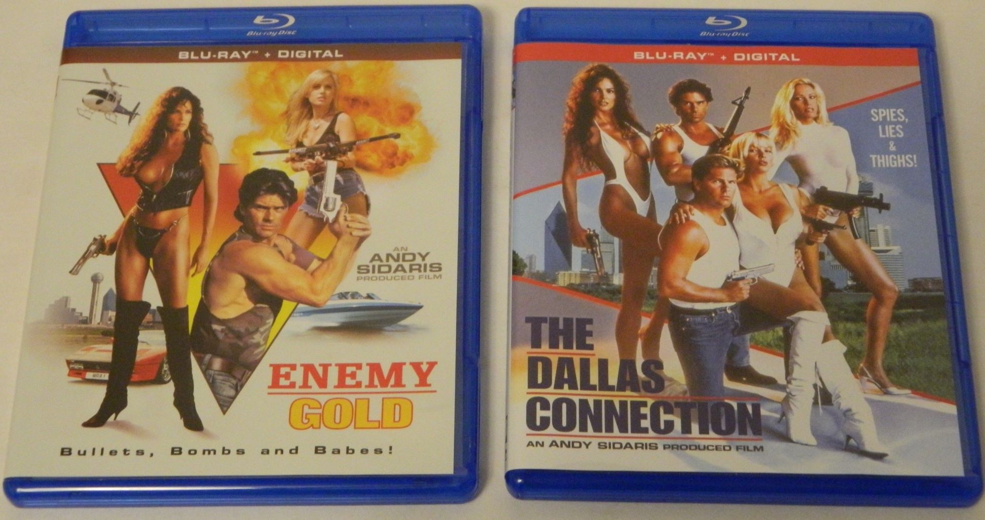 Enemy Gold and The Dallas Connection Blu-ray Reviews