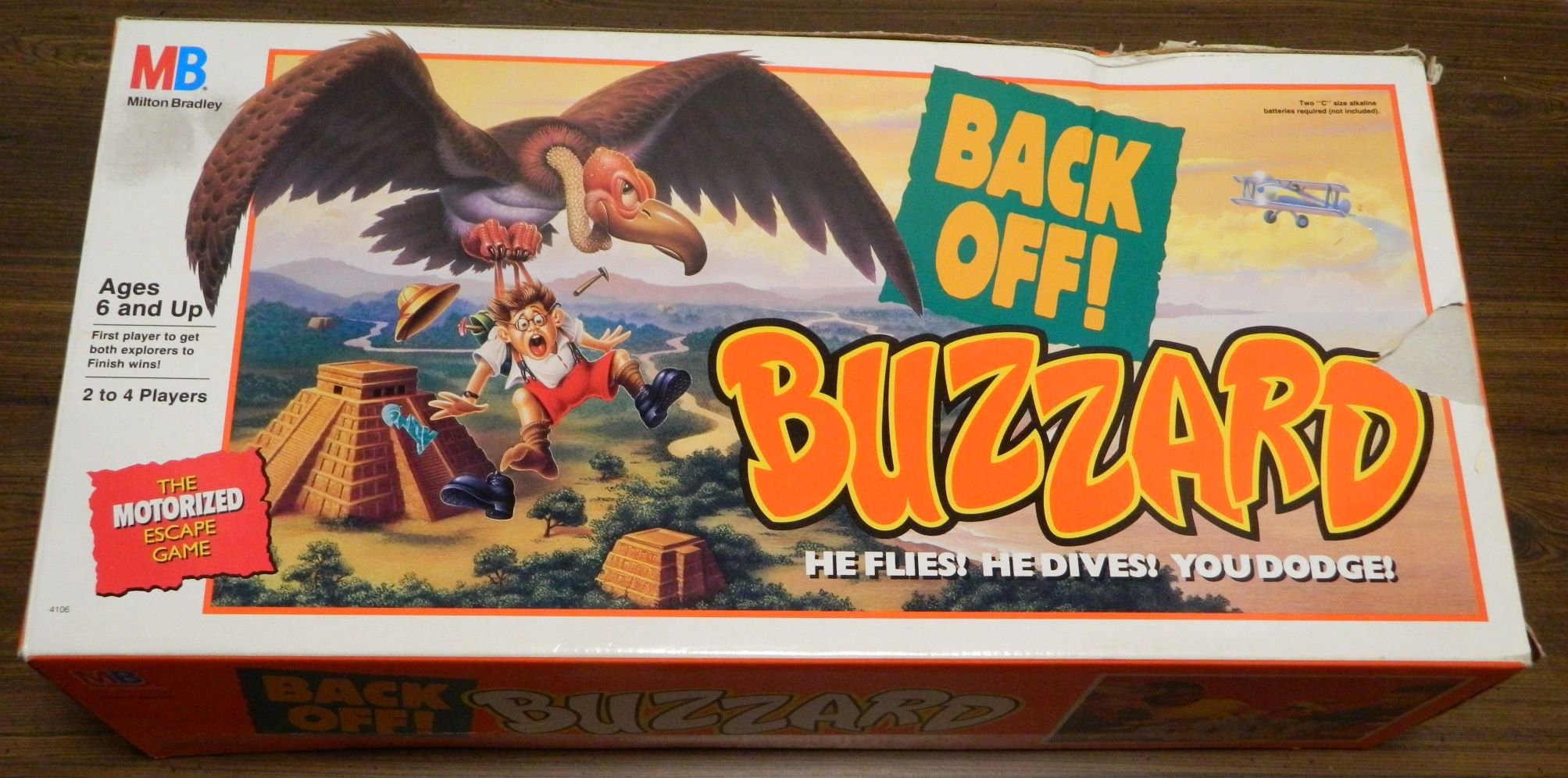 Back Off! Buzzard Board Game Review and Rules
