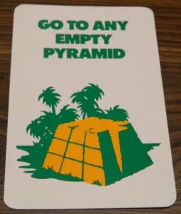 Go To Any Empty Pyramid Card from Back Off! Buzzard