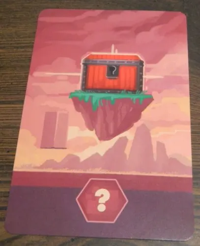 Treasure Chest Level Card in Megaland