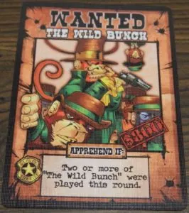 The Wild Bunch Card from OutLawed!