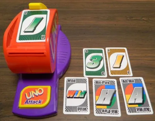 Play Card in UNO Attack!